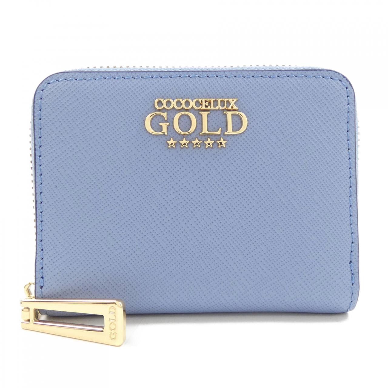 Other Other COCOCELUX GOLD Wallet Leather Short Wallet DUTY FREE for USA Size ONE SIZE - 1 Thumbnail