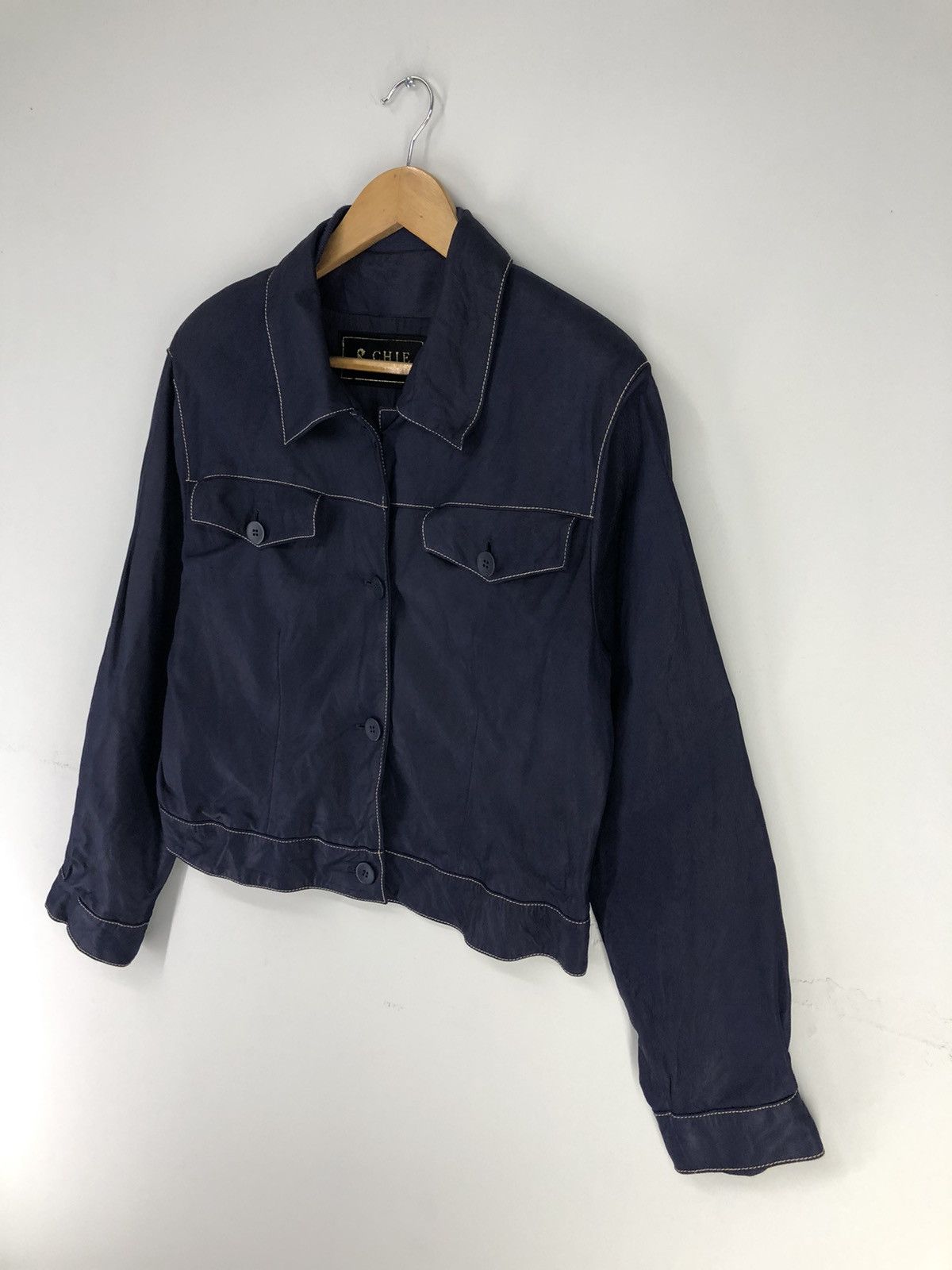 Leather Chie Imai Leather Crop Jacket Size M / US 6-8 / IT 42-44 - 5 Thumbnail