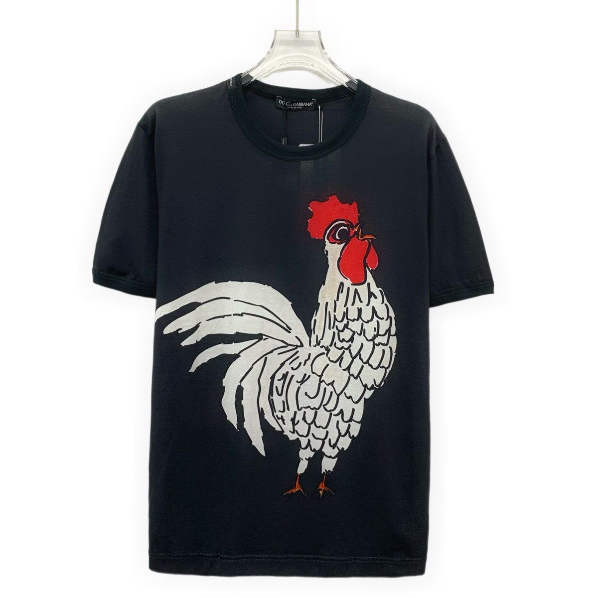 Dolce & Gabbana Dolce & Gabbana Cotton Crew Neck Short Sleeve T-Shirt K26WX Size US S / EU 44-46 / 1 - 1 Thumbnail