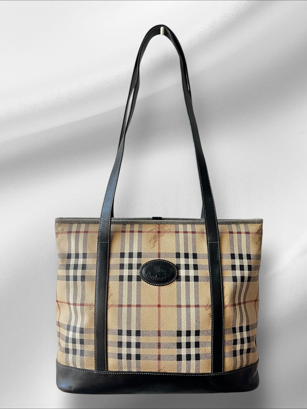 Burberrys Nova Check Tote Bag, Women's