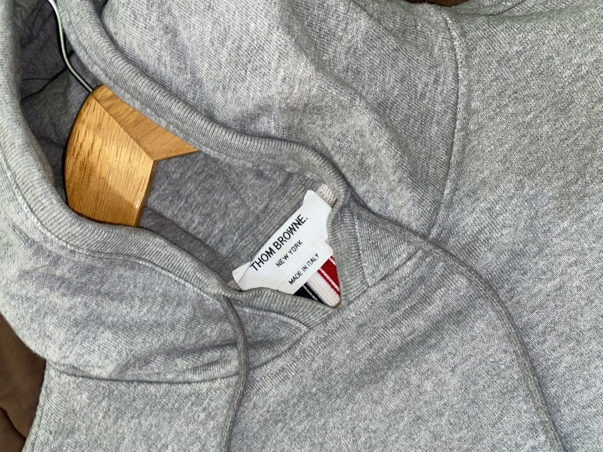 Thom Browne Thom browne classic loopback stripe hoodie Size US XL / EU 56 / 4 - 3 Thumbnail