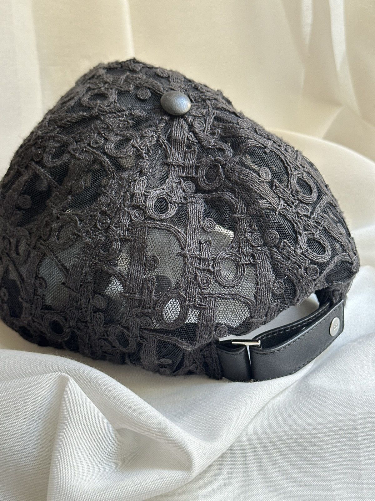 Dior Christian Dior Baseball Cap Oblique Technical Tulle Medium Size ONE SIZE - 13 Thumbnail