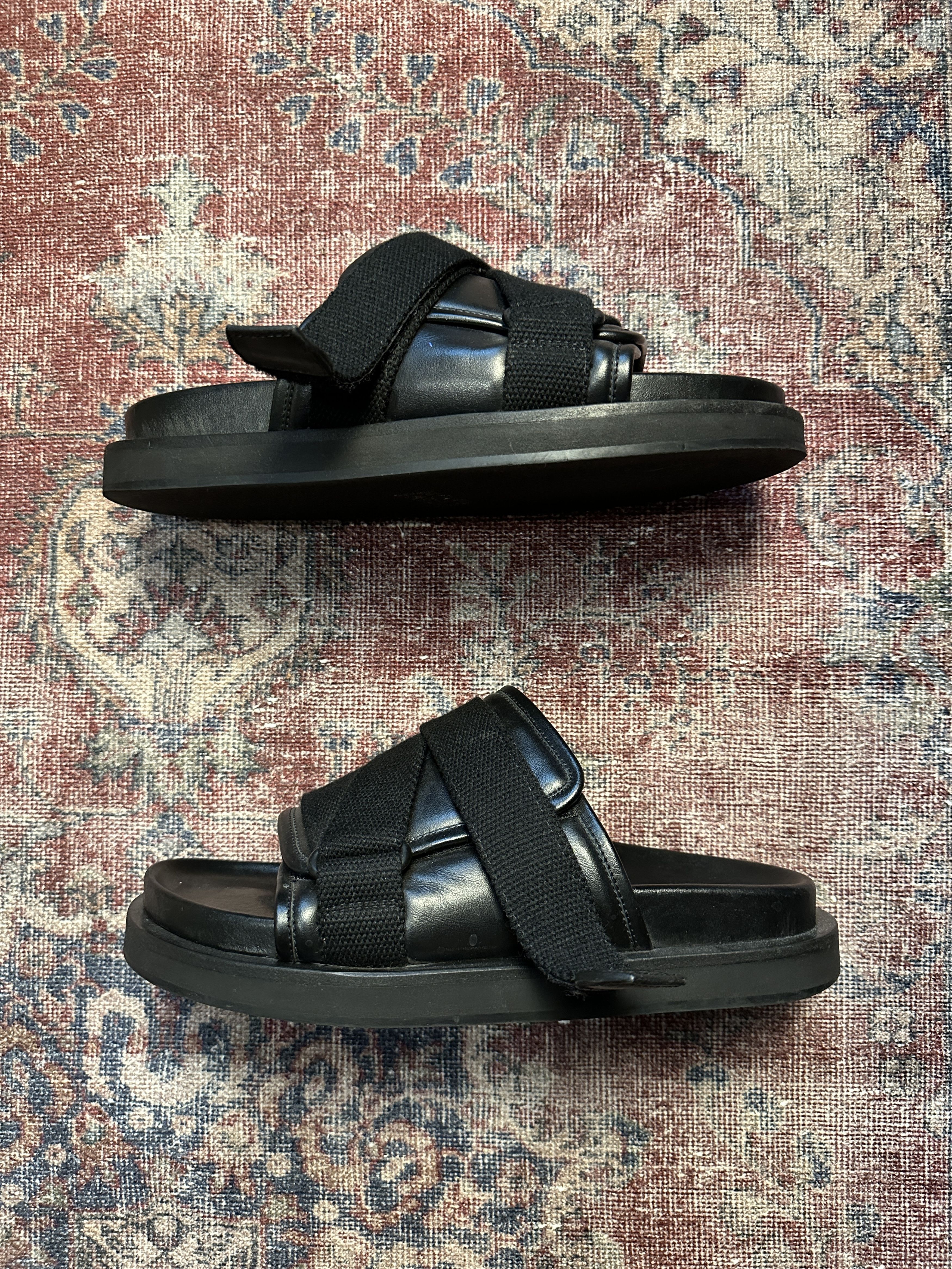 Ambush Design Ambush Padded Leather Sandals Size US 10 / EU 43 - 7 Thumbnail