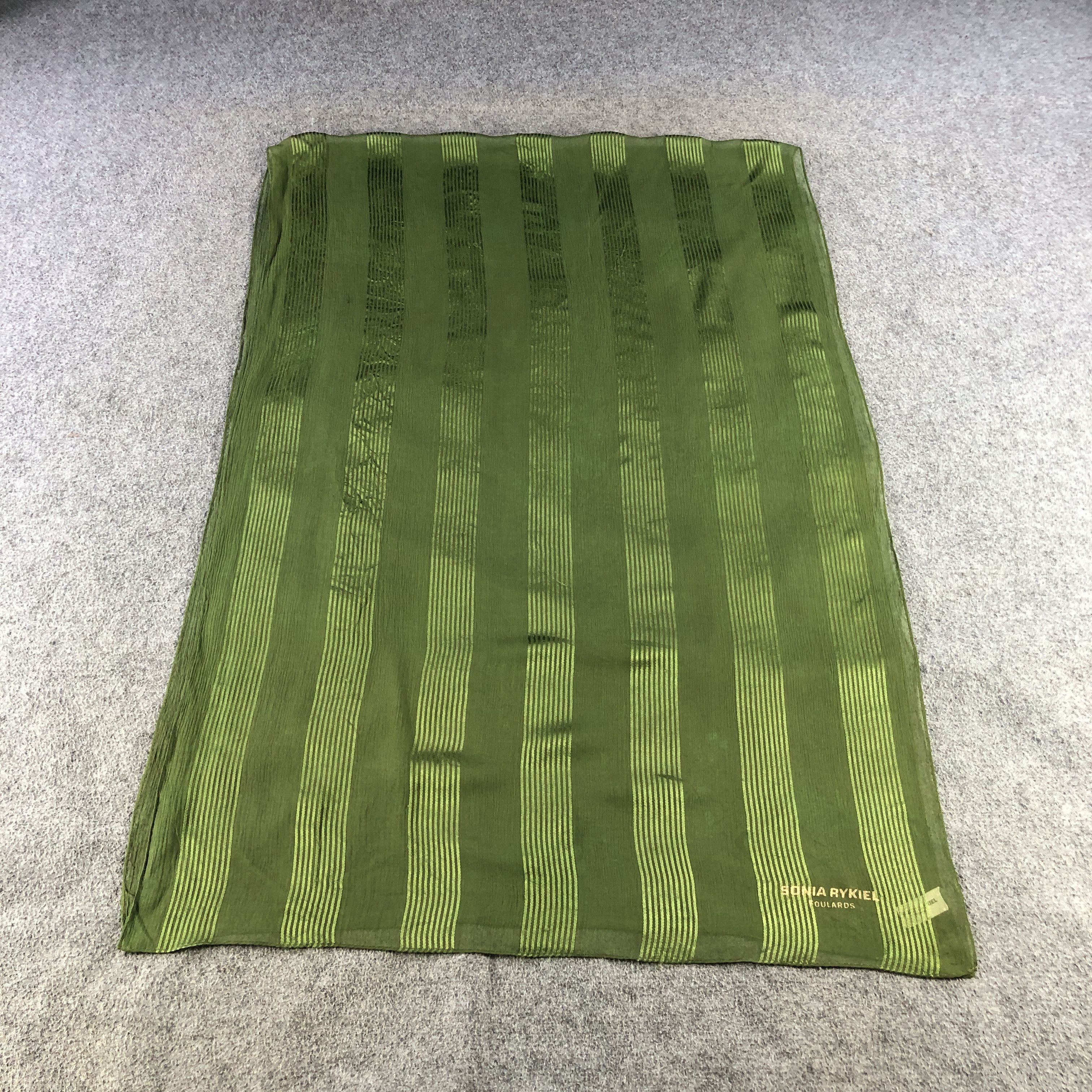 Sonia Rykiel Vintage Sonia Rykiel Silk Stole Silk Scarf M1402 Size ONE SIZE - 2 Thumbnail
