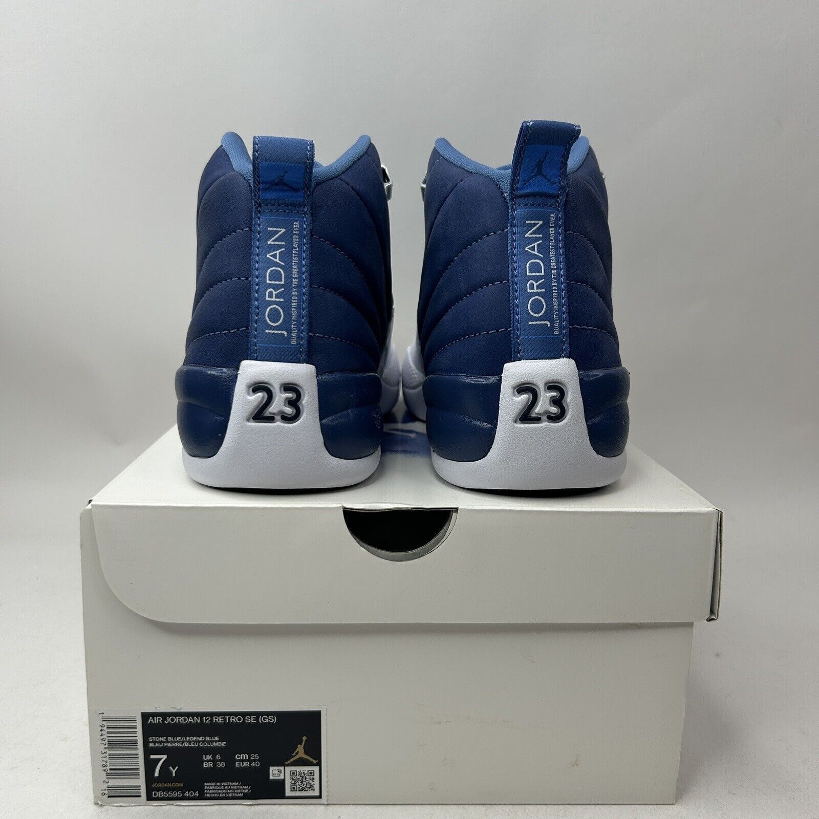 Jordan Brand Nike Air Jordan 12 Retro SE GS “Indigo/Legend Blue” 2023 Size US 8.5 / IT 38.5 - 4 Thumbnail