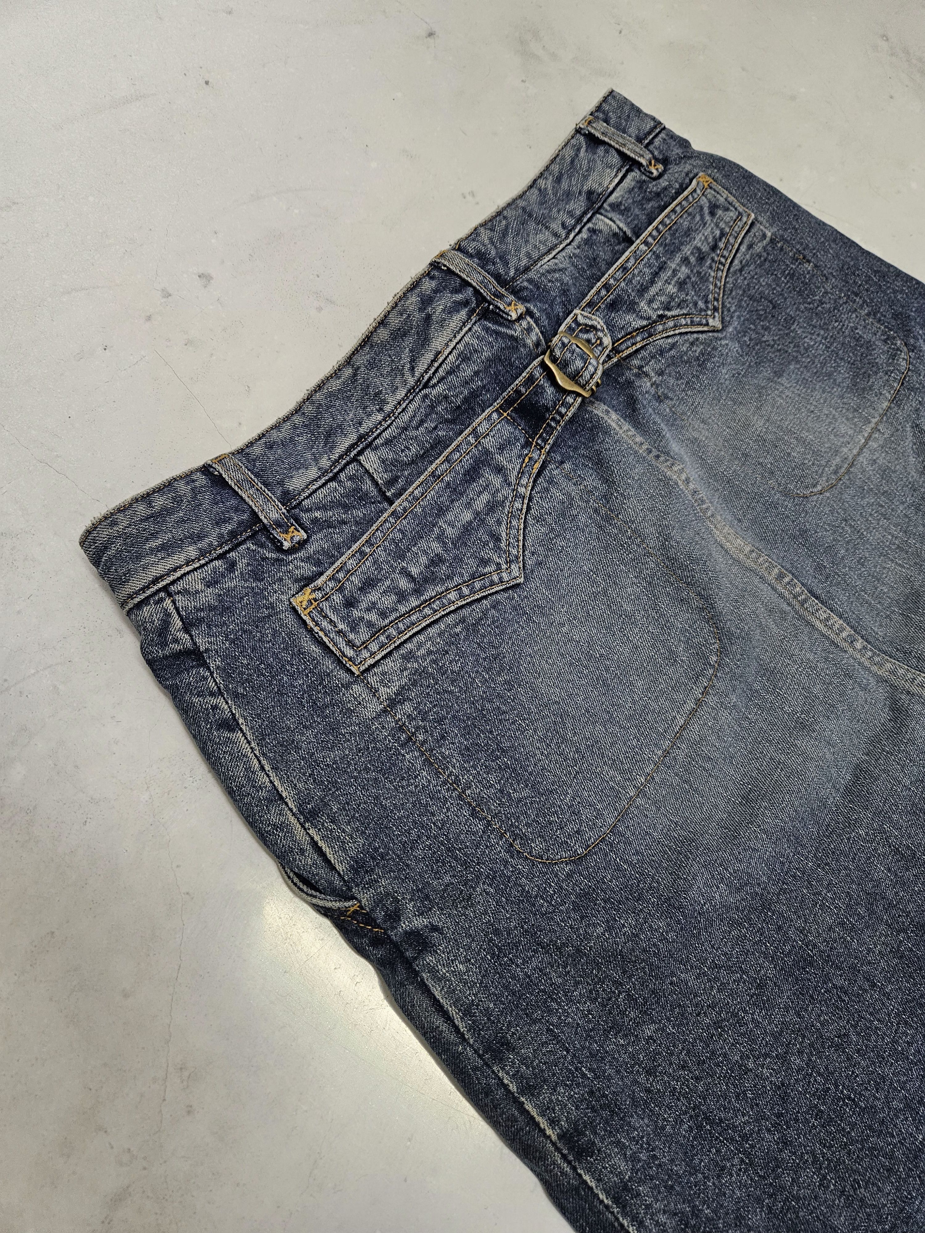 Dolce & Gabbana Archive Dolce Gabbana washed denim skirt Size 32" / US 10 / IT 46 - 10 Thumbnail