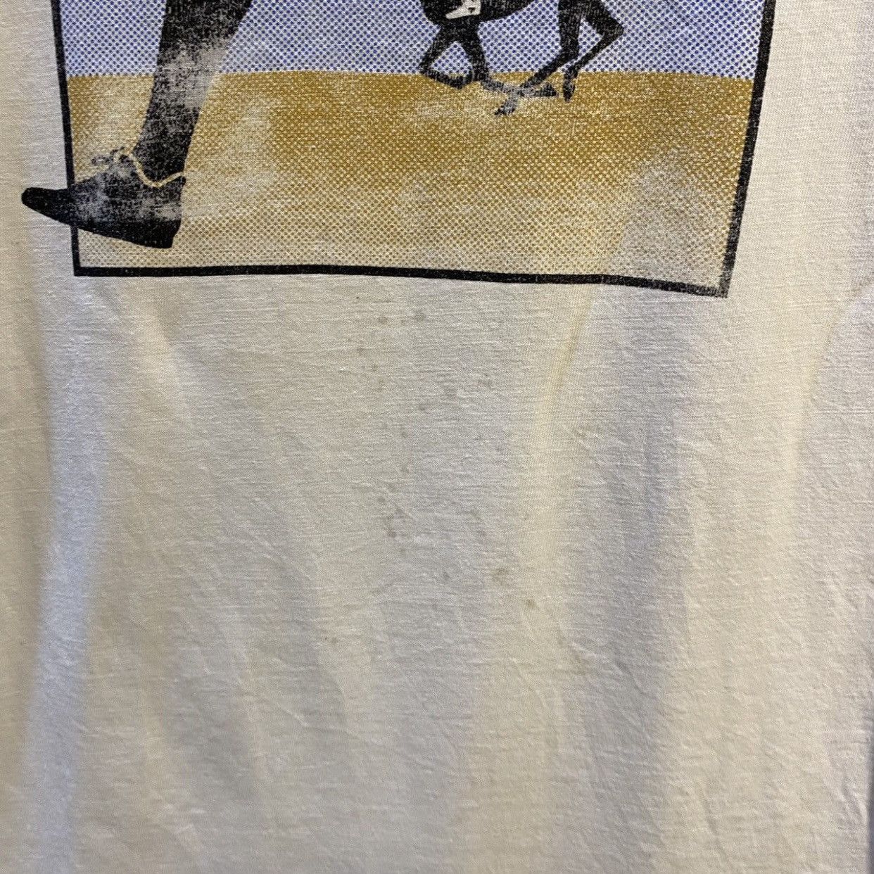 Levi's Vintage 1986 LEVIS Ride & Tie Single Stitch Graphic T-Shirt Size US L / EU 52-54 / 3 - 5 Thumbnail