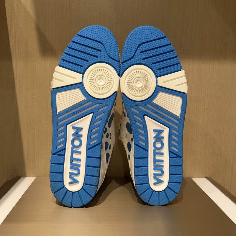 Louis Vuitton Yayoi Kusama x Louis Vuitton Polka Dot Trainers -2508 Size US 10.5 / EU 43-44 - 4 Thumbnail