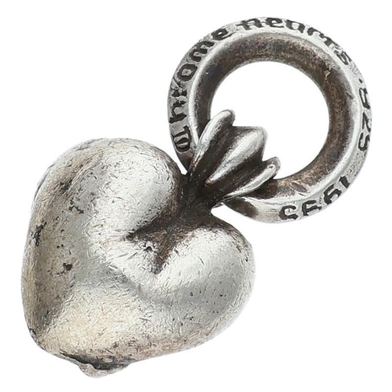 Chrome Hearts Chrome Hearts Silver Heart Charm Necklace Size ONE SIZE - 2 Thumbnail