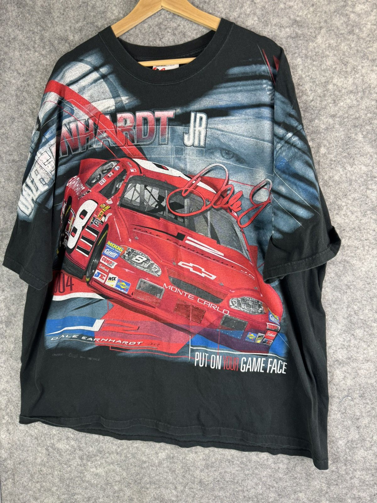 NASCAR Vintsge nascar dale earnhardt tshirt 2XL AOP all over print Size US XXL / EU 58 / 5 - 1 Thumbnail