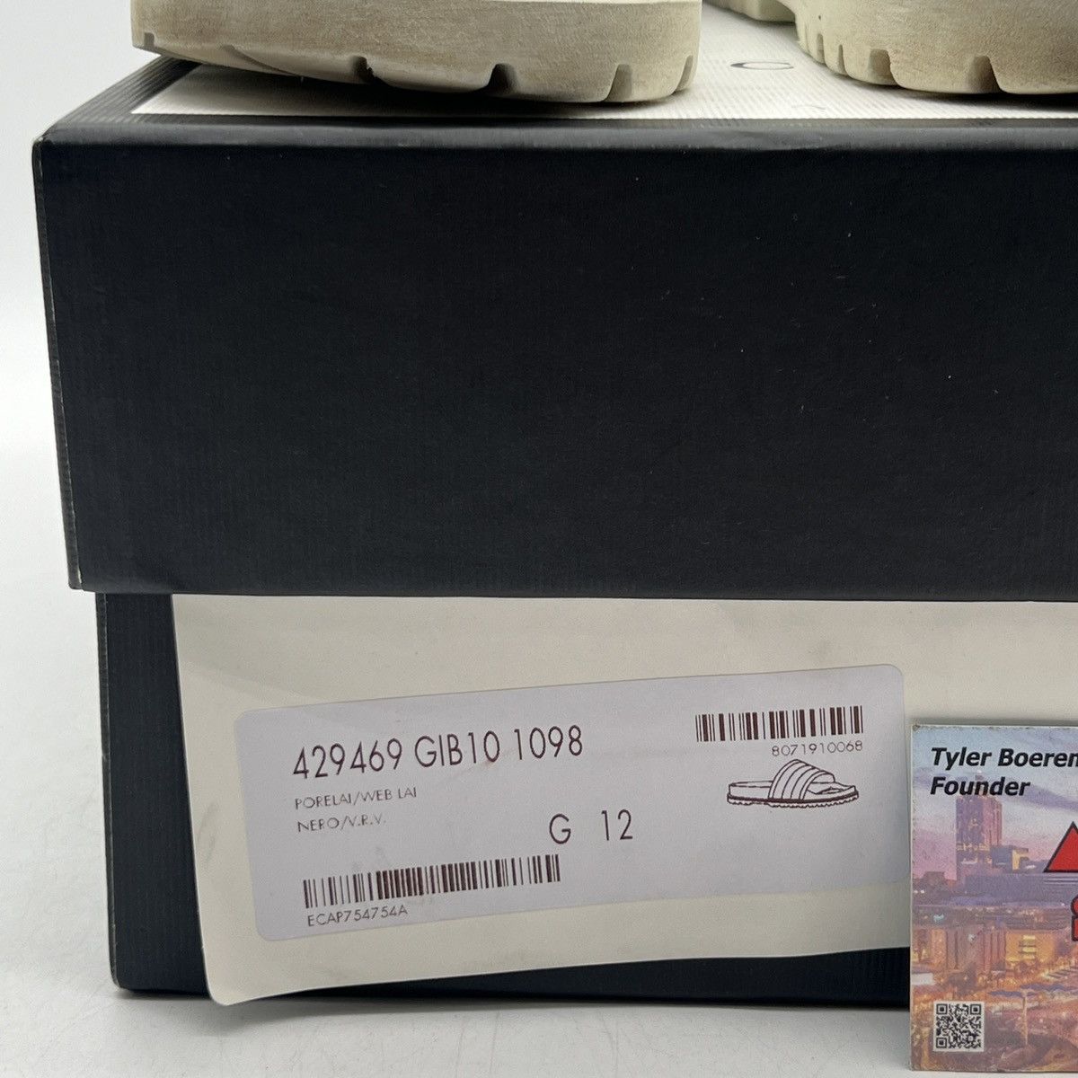 Gucci Gucci web slide white Size US 12 / EU 45 - 6 Thumbnail