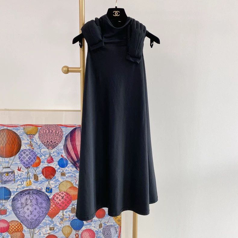 Comme des Garcons Comme Des Garcons Black Sleeveless Dress Size S / US 4 / IT 40 - 1 Thumbnail