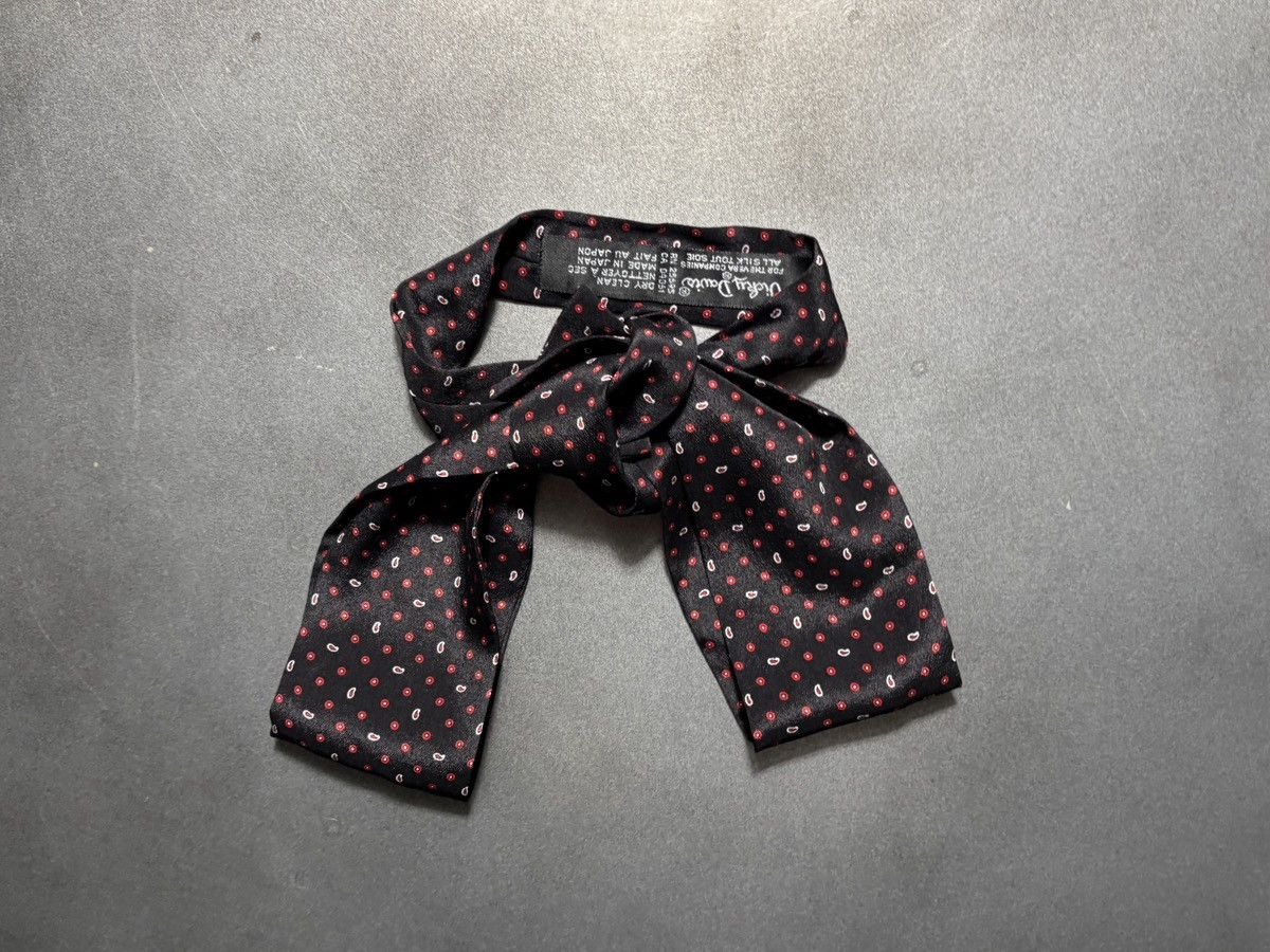 Vicky Davis Vintage Slik Cravat Bowtie Ascot Neckerchief Vicky Davis Tie Size ONE SIZE - 12 Thumbnail