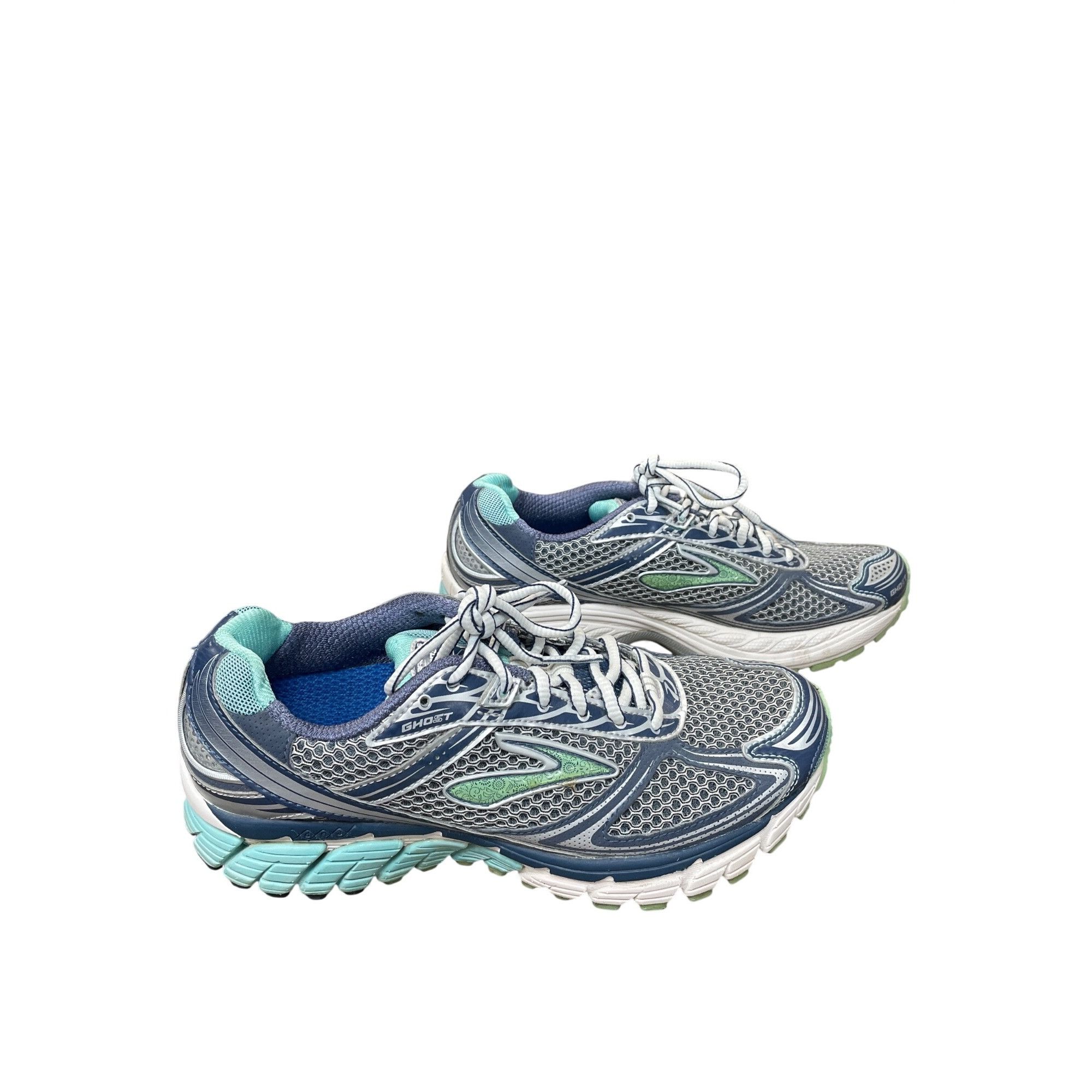 Brooks Brooks Ghost 5 Womans green purple running walk sneakers sz Size US 8.5 / IT 38.5 - 3 Thumbnail