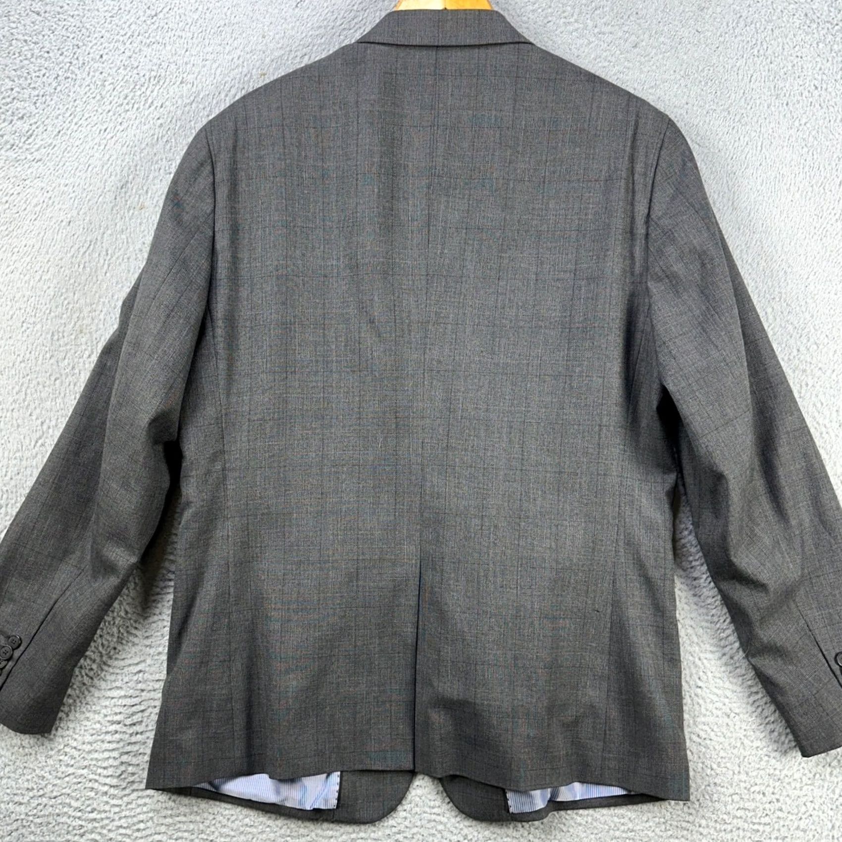 Banana Republic Banana Republic Blazer Sport Coat Men 44R Gray Glenn Plaid Standard Fit 2 Button Shirt? Size 44R - 2 Thumbnail
