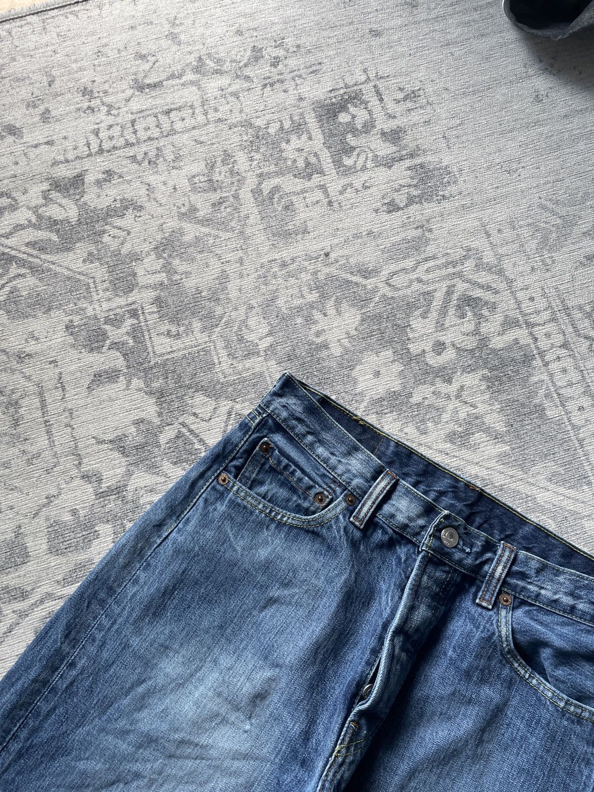 Vintage Vintage Levis Jeans Faded Japanese Y2K AvantGarde Mus Washed Size US 32 / EU 48 - 6 Thumbnail