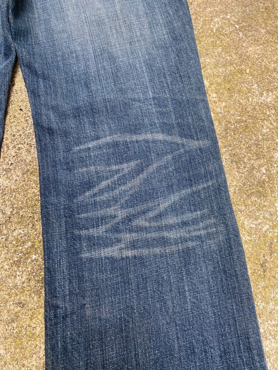 Purple Brand Vintage Purple & Yellow Distressed Denim Size US 32 / EU 48 - 16 Thumbnail