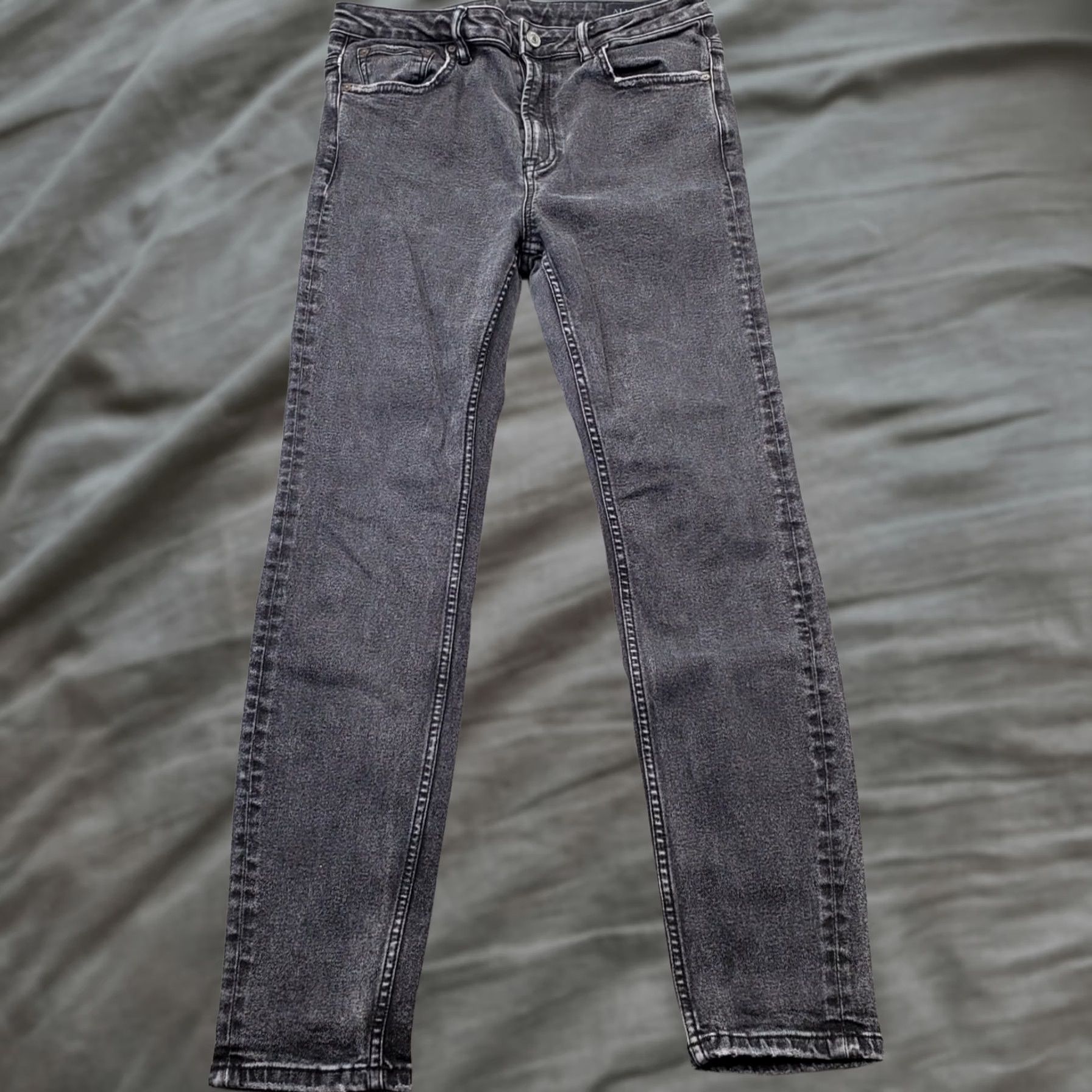 Allsaints AllSaints Jeans Womens 30 Black Denim 5-Pocket Dark Wash Comfort Skinny Leg Size 30" / US 8 / IT 44 - 1 Thumbnail