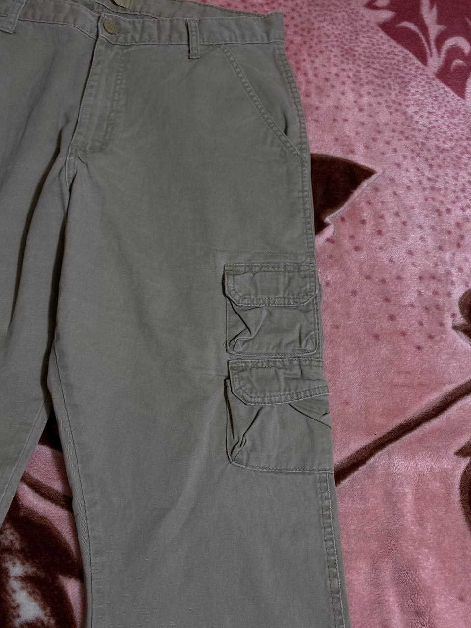 Wrangler Vintage Wrangler Crazy Crash Dirty Baggy Faded Cargo Pants Size US 36 / EU 52 - 12 Thumbnail