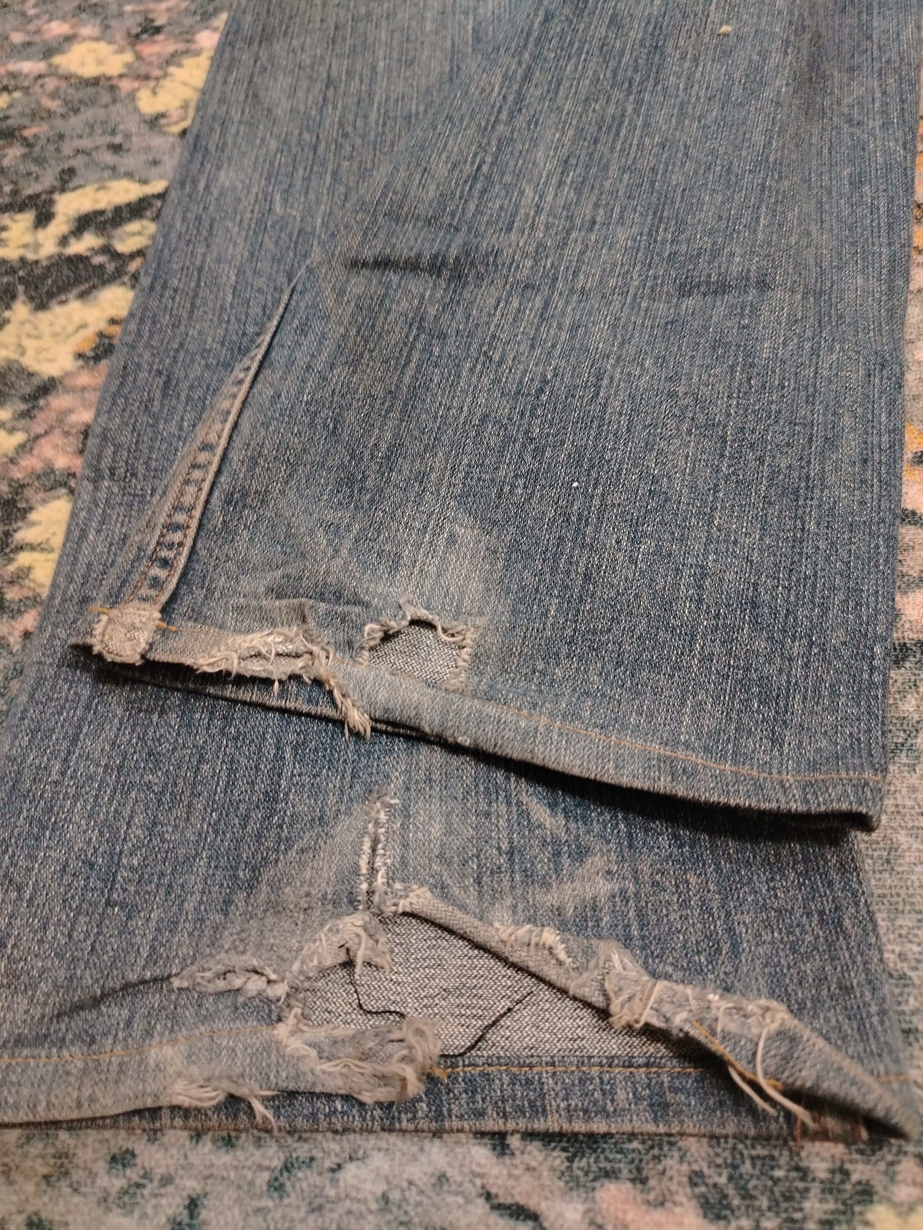 Grailed Nylaus Crew Distressed Denim Size US 34 / EU 50 - 3 Thumbnail