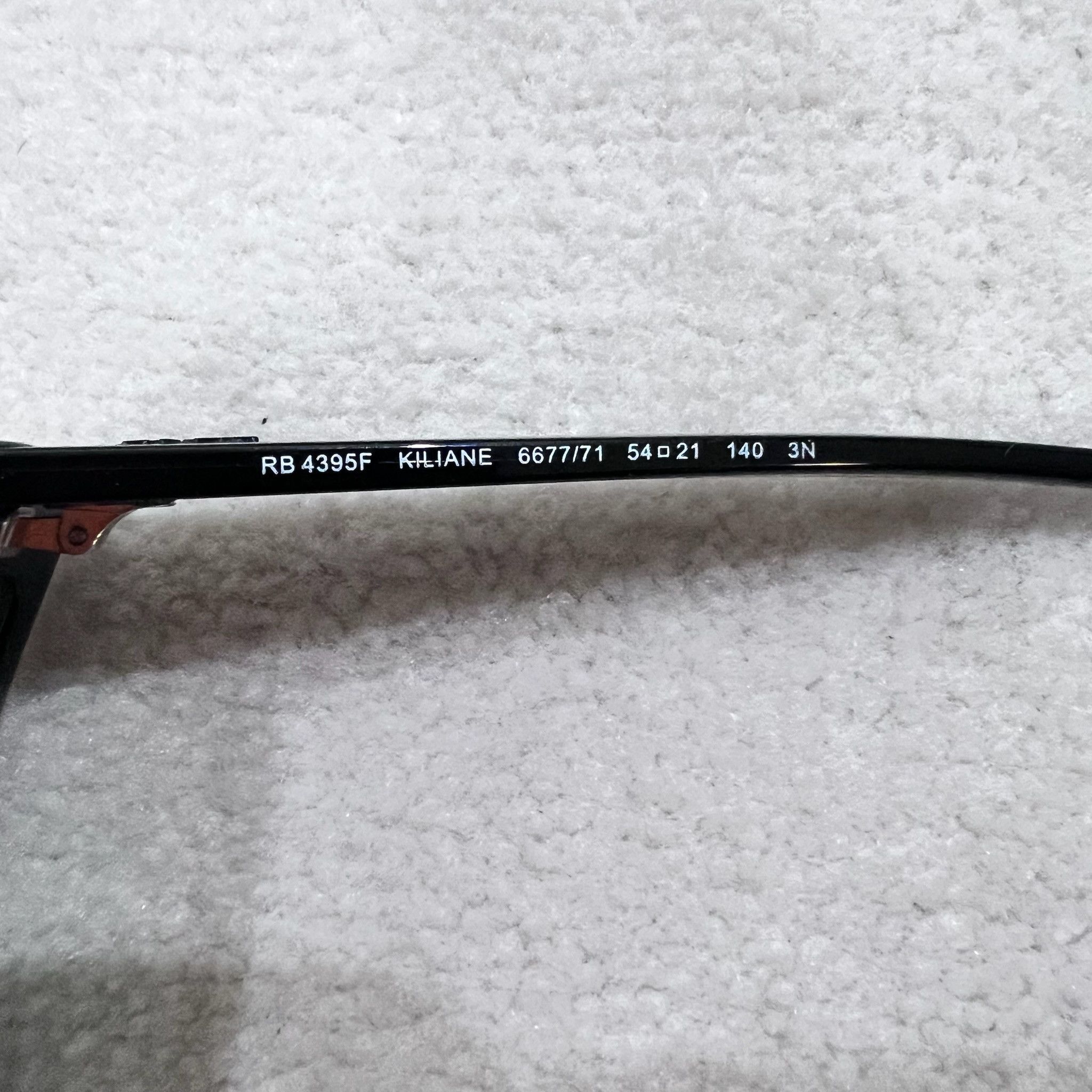 RayBan Ray-Ban Kiliane RB4395 F Bio Based Frame Square Sunglasses Size ONE SIZE - 10 Thumbnail