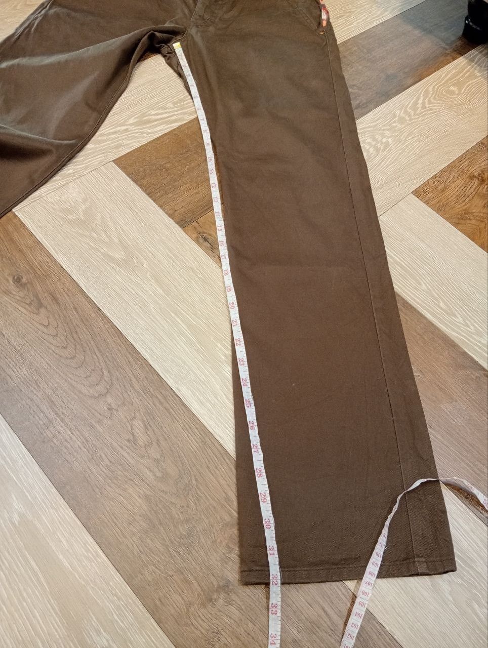 Japanese Brand VINTAGE CONCAVE ATTEMPT JAPAN BROWN COTTON PANTS Size US 33 - 14 Thumbnail