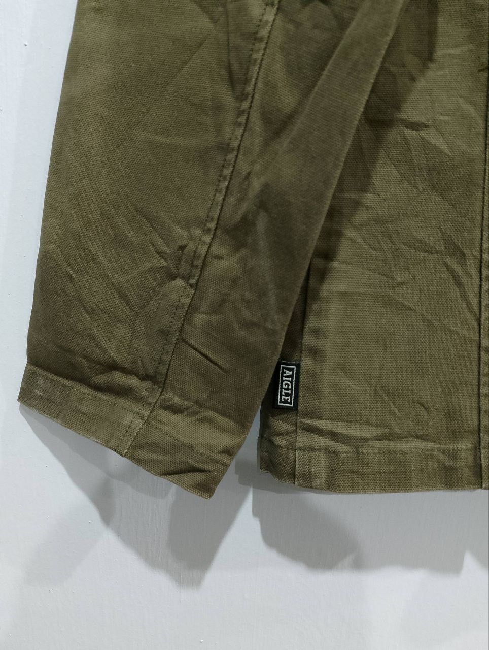 Aigle AIGLE Army Green Double Breasted Coats Jacket Size S / US 4 / IT 40 - 5 Thumbnail