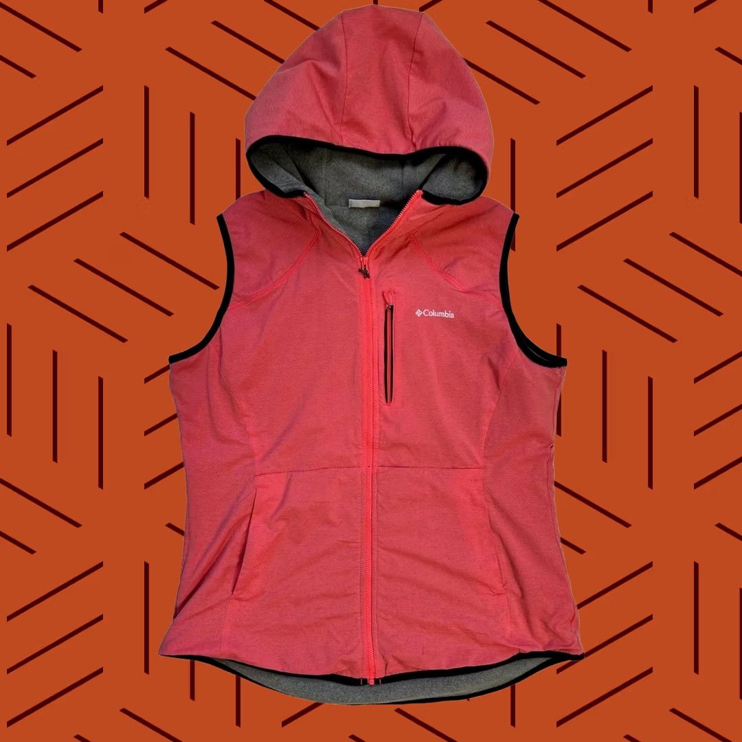 Pinko Columbia Vest Hooded Full Zip Gray Women's Large Size L Size L / US 10 / IT 46 - 1 Thumbnail