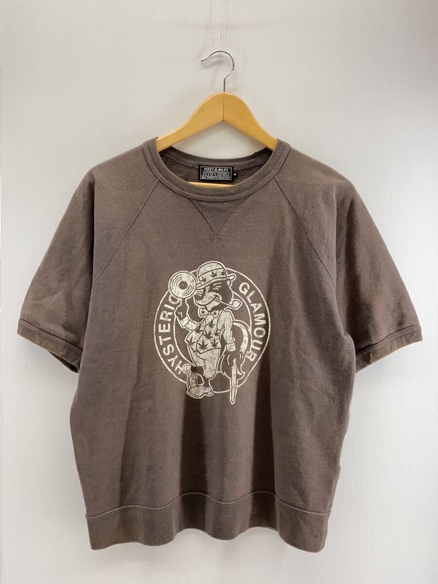 Hysteric Glamour Archive Logo Raglan Short Sleeve Sweatshirt Size US M / EU 48-50 / 2 - 1 Thumbnail