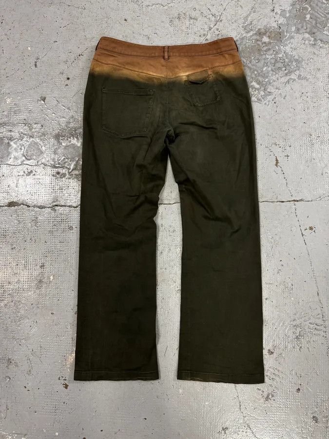 Prada 2000s Prada Gradient Bronze & Black Pants Size US 30 / EU 46 - 4 Thumbnail