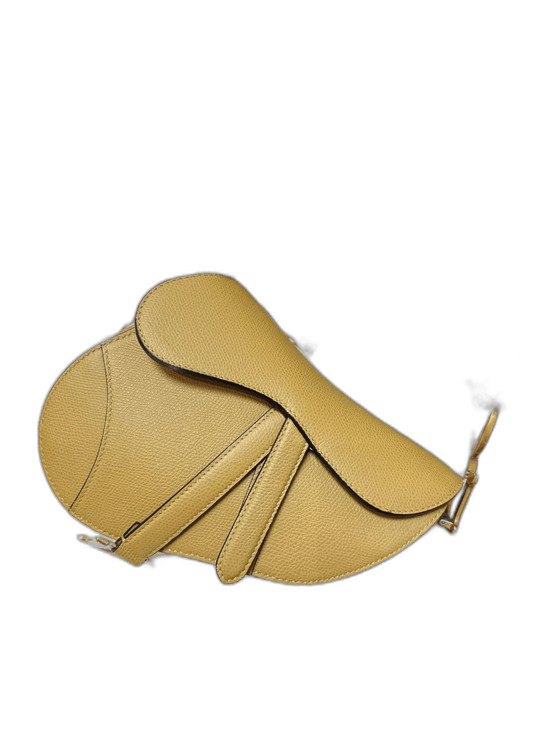 Dior Saddle Bag Small Size Yellow, Women's
