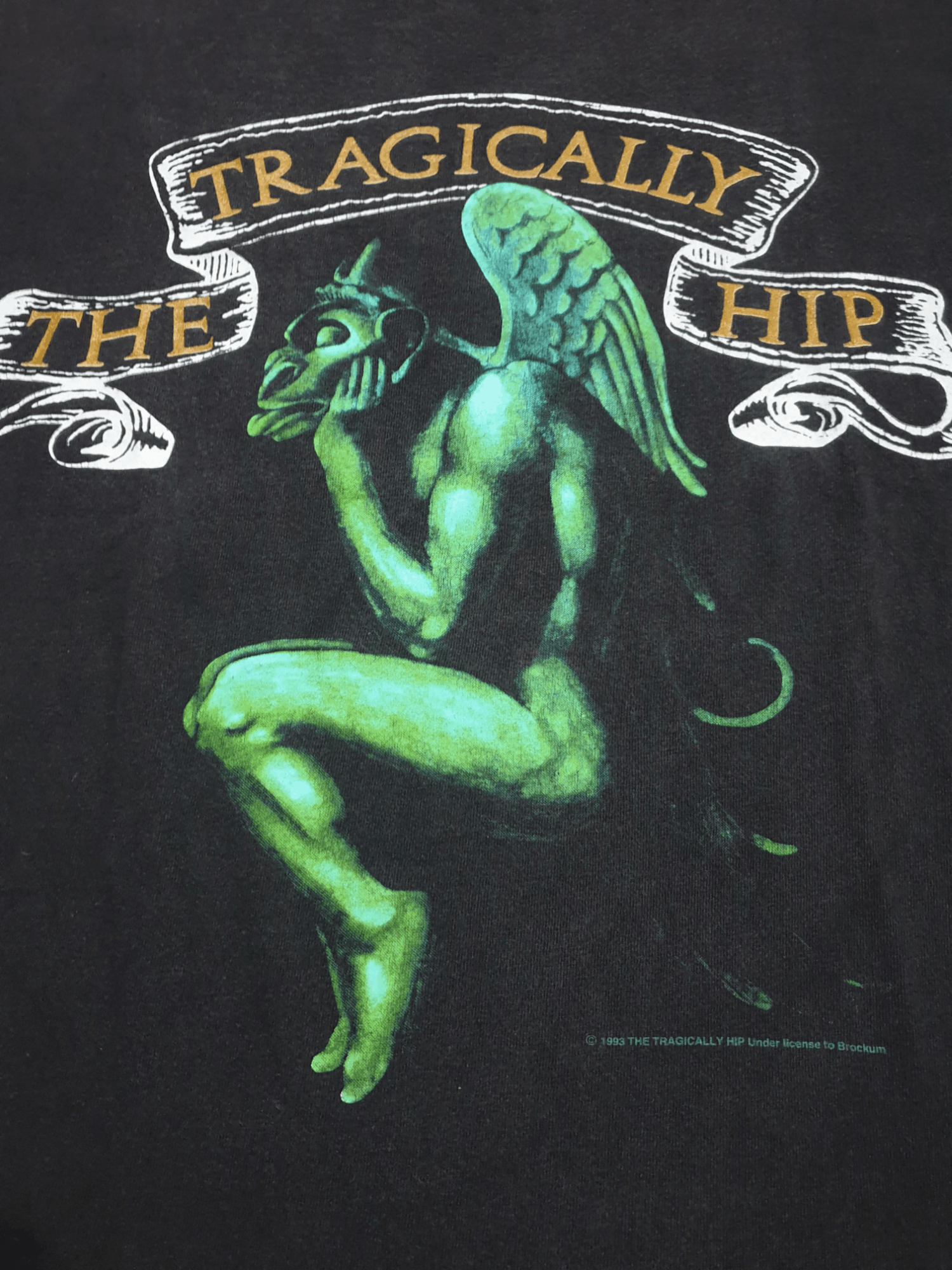 Vintage 90s The Tragically Hip T-Shirt #vintage #bandtee Size US L / EU 52-54 / 3 - 1 Thumbnail