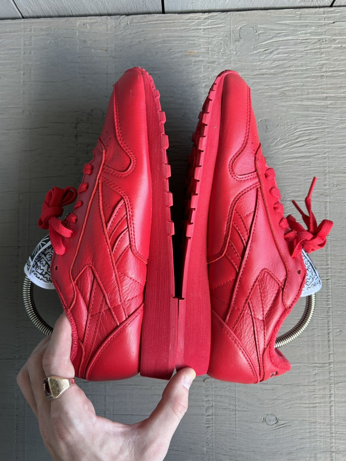 Other × Reebok Reebok x Eames Office Elephant Leather Vector Red October Size US 7 / EU 40 - 8 Thumbnail