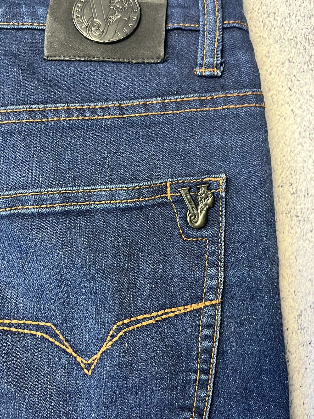 Versace Vintage Versace Jeans Couture Denim Pants Luxury Y2K Size US 32 / EU 48 - 19 Thumbnail