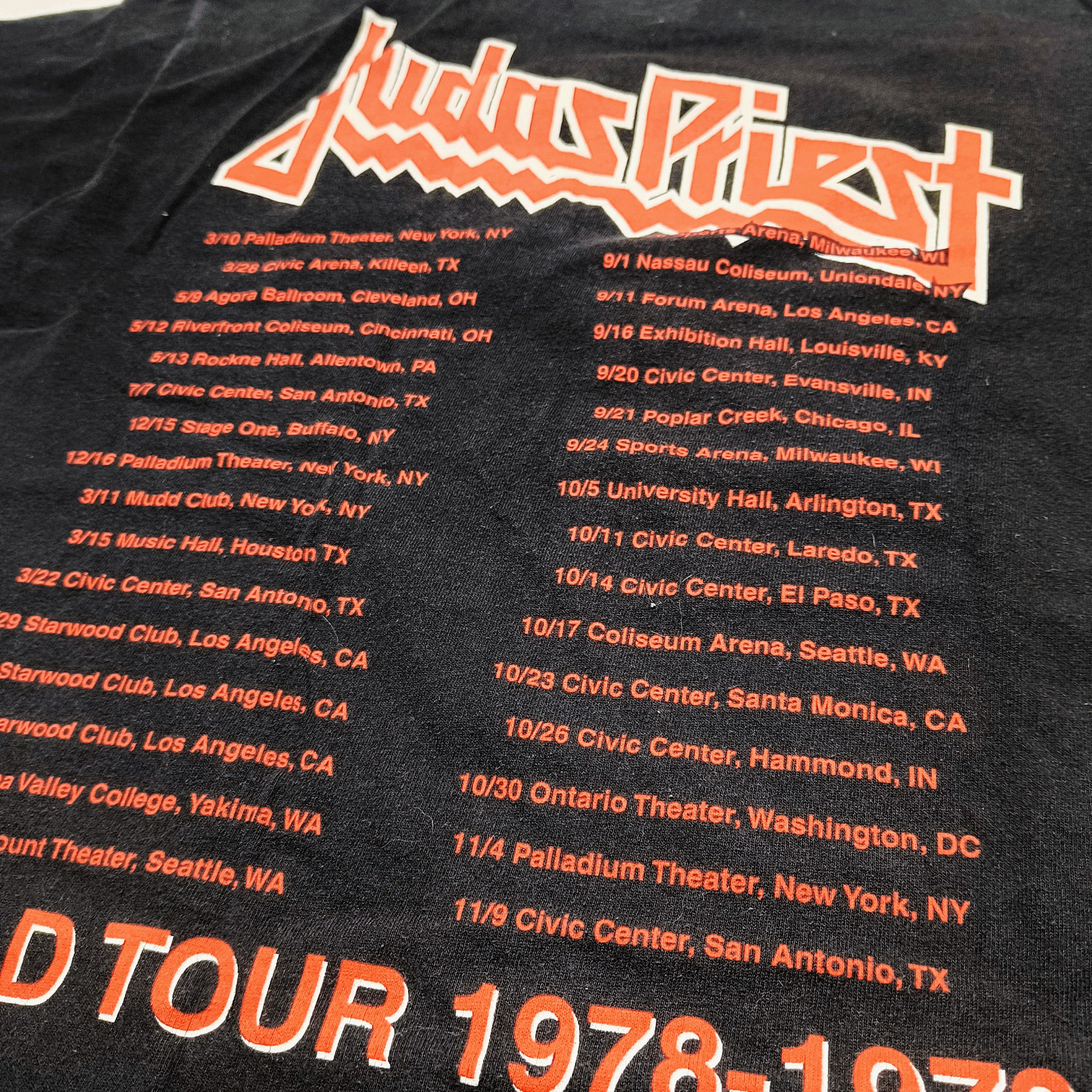 Other 2006 Judas Priest World Tour 1978 1979 T-Shirt Size US M / EU 48-50 / 2 - 6 Thumbnail