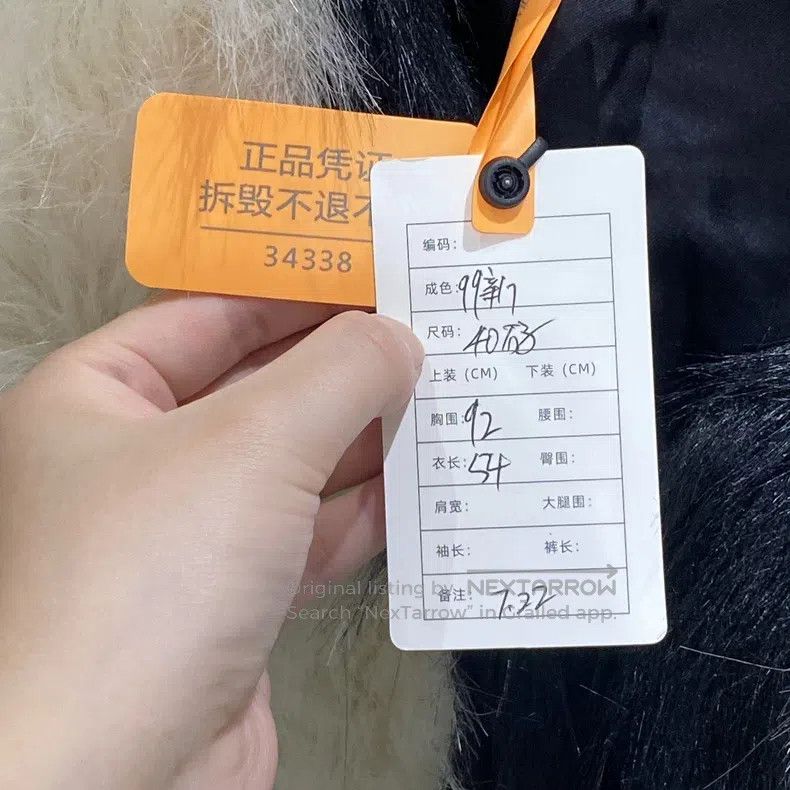 Saint Laurent Paris Saint Laurent Paris Contrast Color Chic Fur Coat Size S / US 4 / IT 40 - 5 Thumbnail