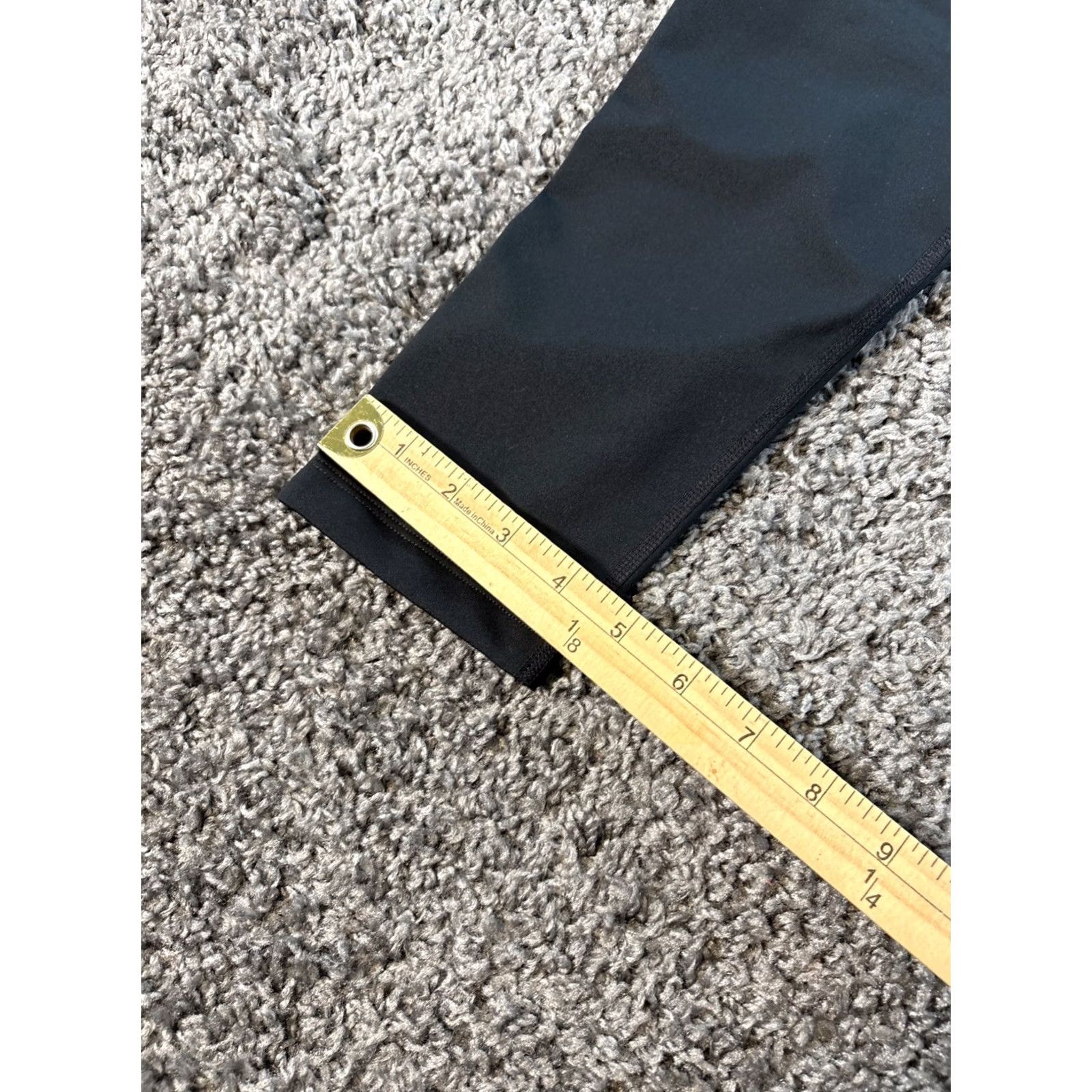 Nike Nike Dri-FIT Running Tights Womens Large Black Reflective Zip Pocket 840868-010 Size ONE SIZE - 3 Thumbnail