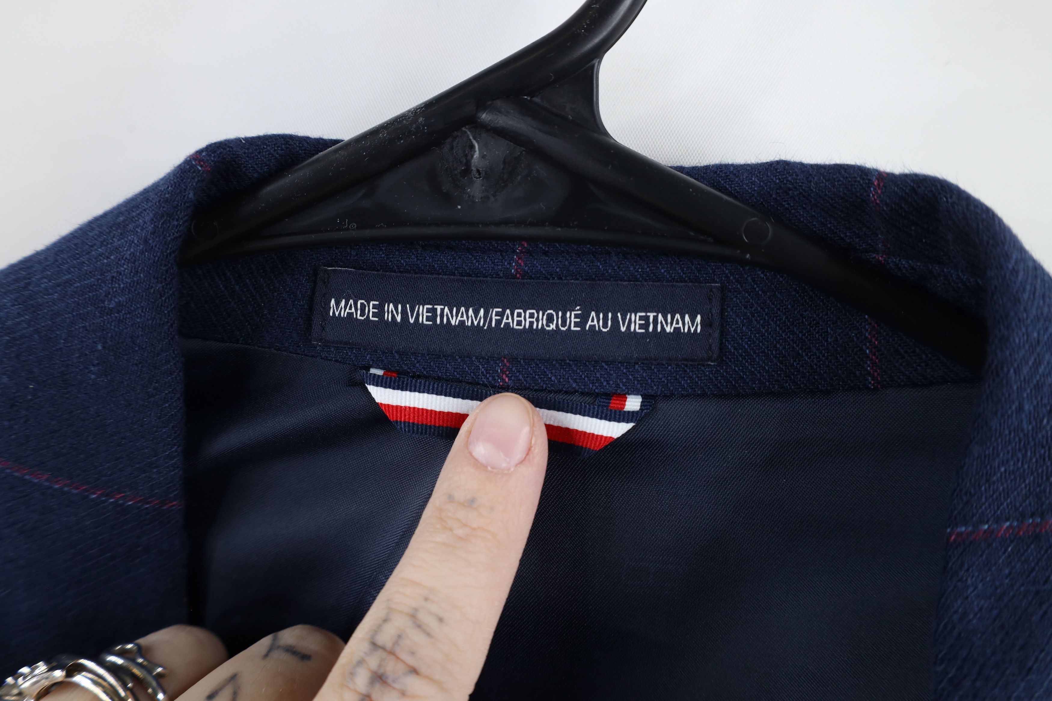 Tommy Hilfiger × Vintage Deadstock Vintage Tommy Hilfiger Suit Coat Blazer Jacket Size US XXL / EU 58 / 5 - 9 Thumbnail