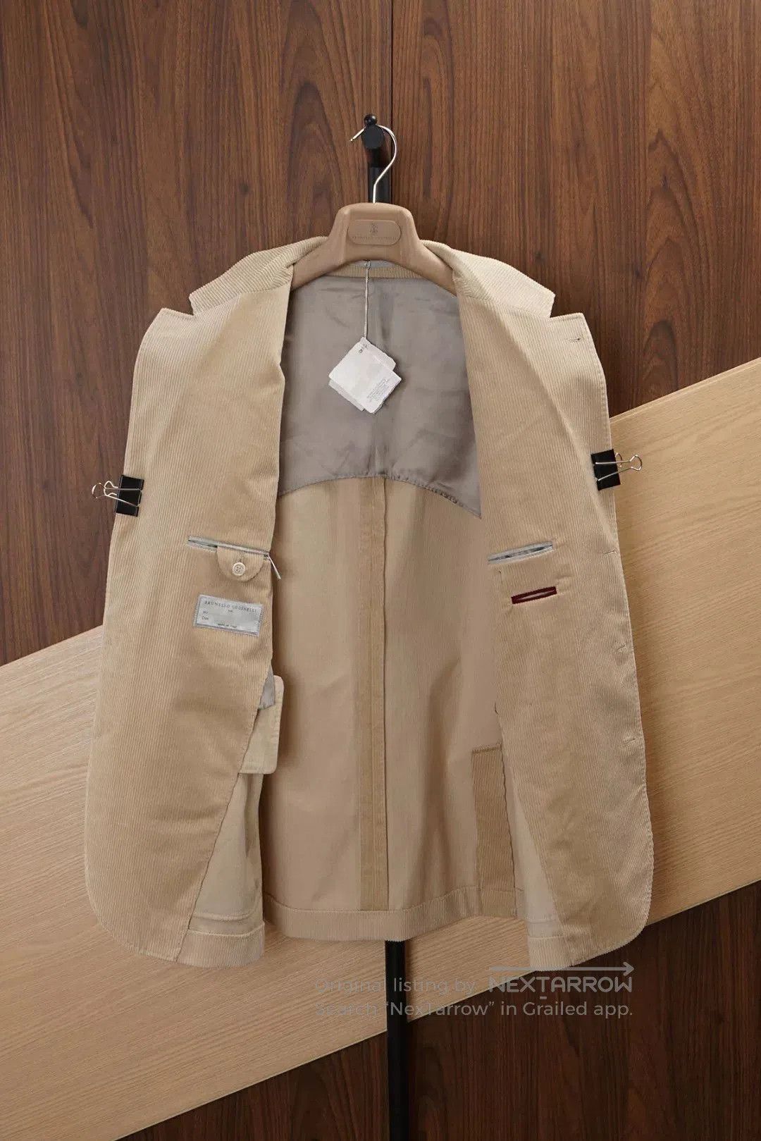 Brunello Cucinelli Brunello Cucinelli Corduroy Suit Pants. Size US L / EU 52-54 / 3 - 3 Thumbnail