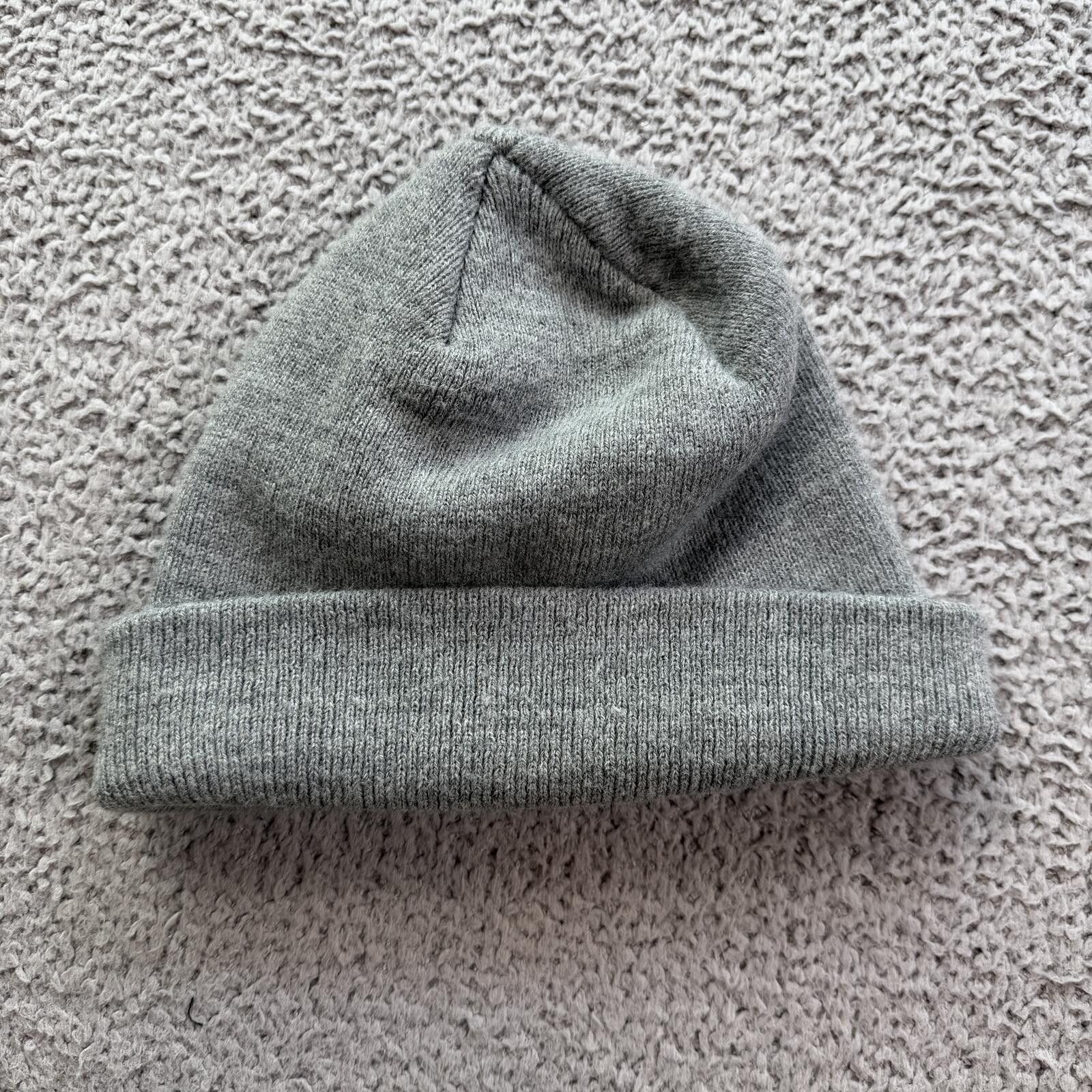 Artek Vintage USA Union Made Gray Watch Cap Beanie Minimalist Work Size ONE SIZE - 2 Thumbnail