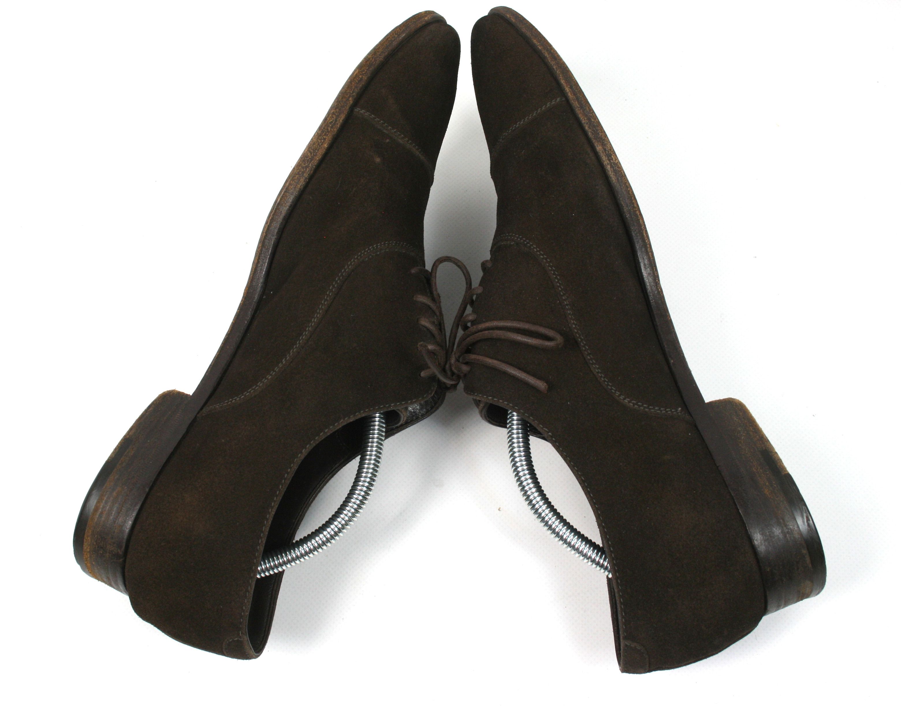 Ermenegildo Zegna Lambel Suede Derby Size US 9.5 / EU 42-43 - 6 Thumbnail