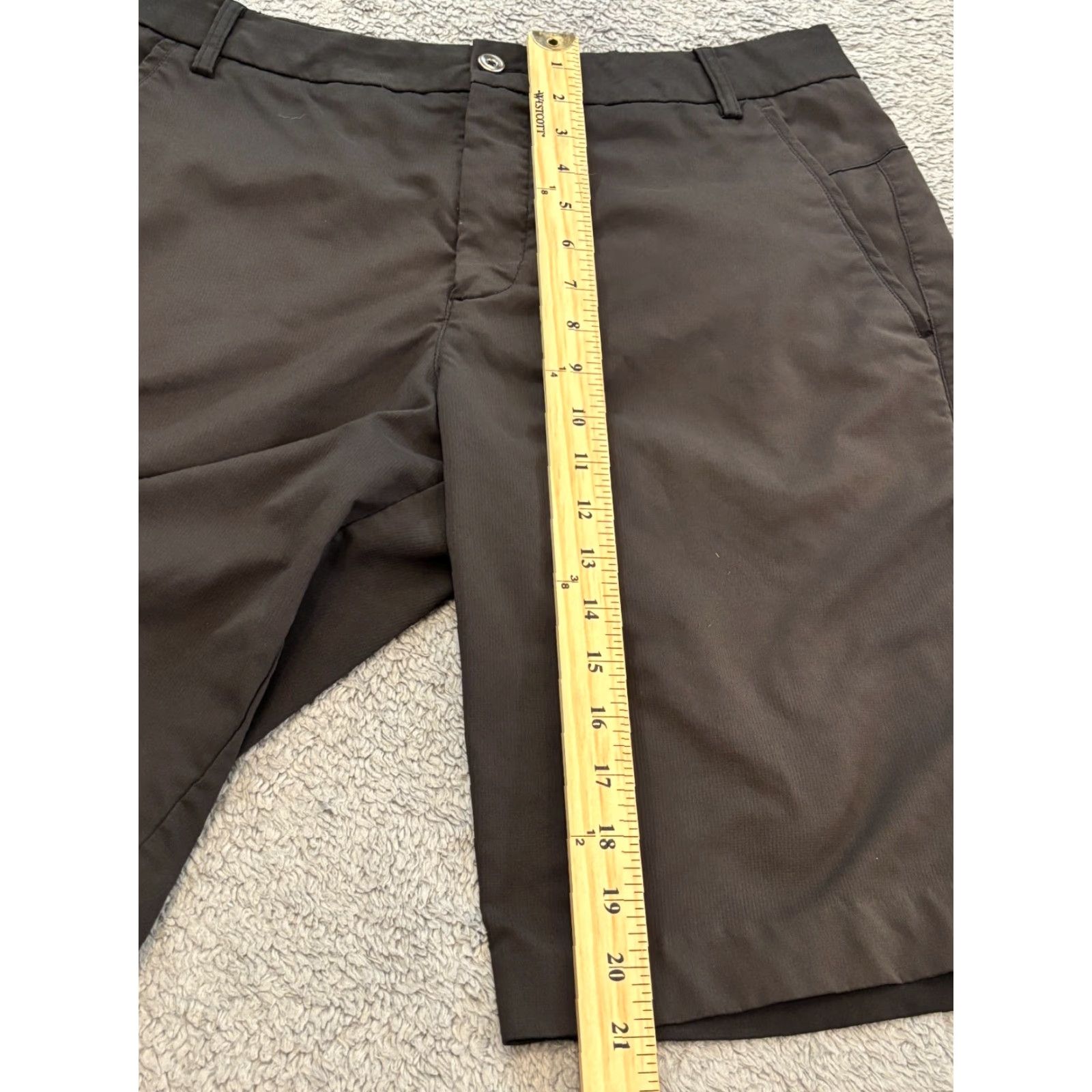Puma PUMA Sport Lifestyle Golf Tech Shorts Mens 32 Black Stretch Chino Performance Size US 32 / EU 48 - 4 Thumbnail