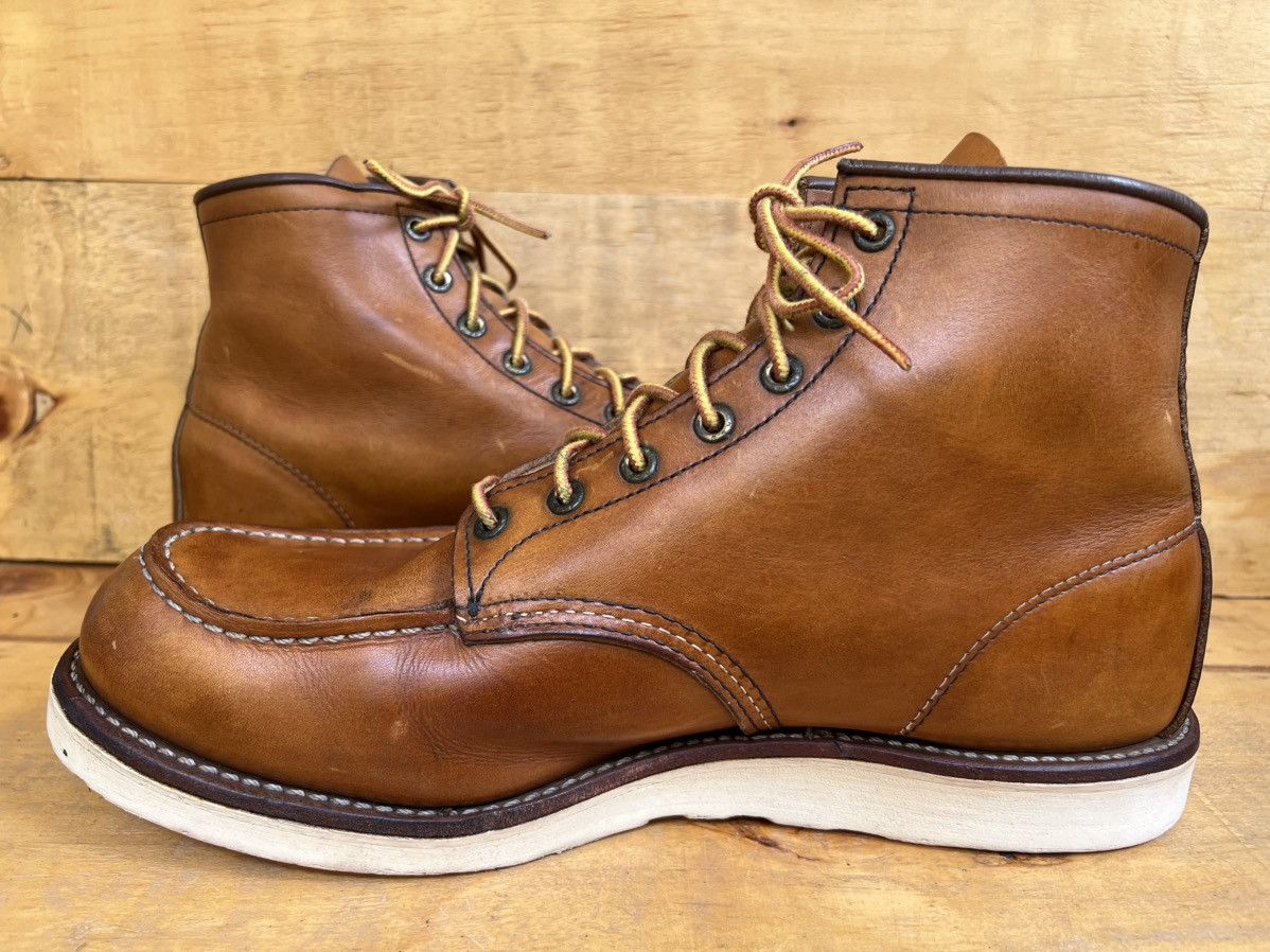 Red Wing Red Wing 6-Inch Classic Moc 875 Oro Legacy Leather Boot Size US 12 / EU 45 - 9 Thumbnail