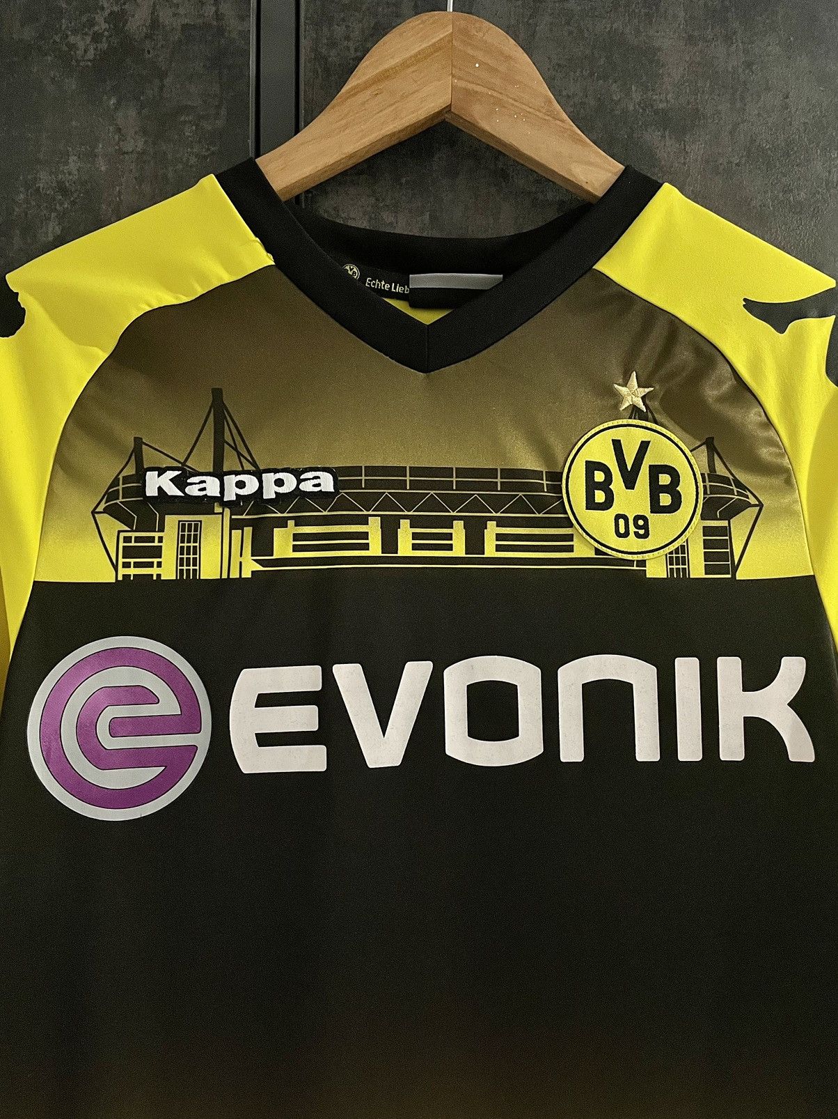 Kappa × Vintage Very Rare 2011 Kappa Borussia Dortmund Special Soccer Jersey Size US M / EU 48-50 / 2 - 4 Thumbnail