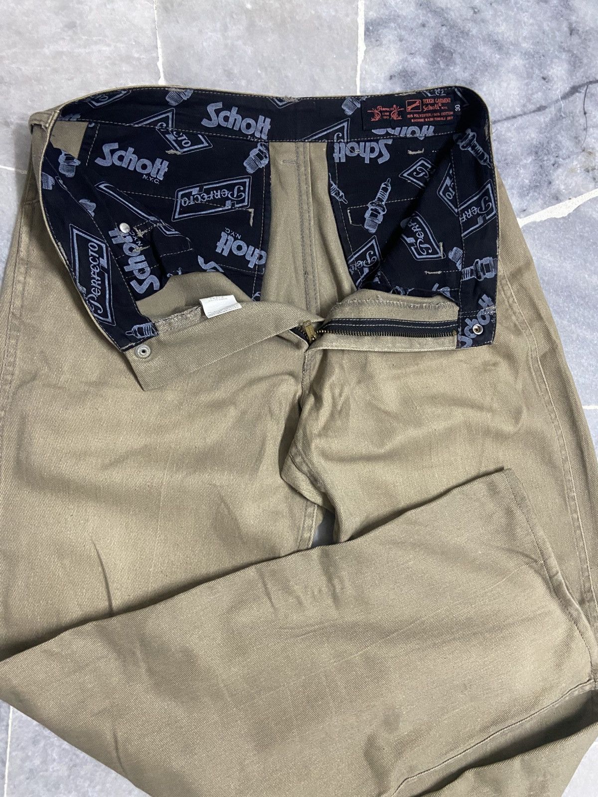 Schott × Vintage Vintage Schott Perfecto Works Pants Size US 30 / EU 46 - 6 Thumbnail