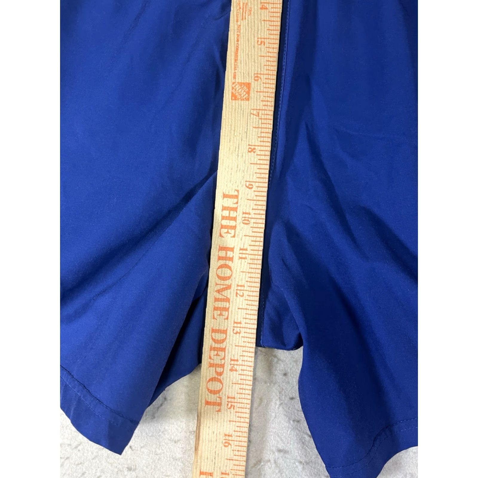 Vintage Tachuntfish Athletic Shorts Blue Men's S Pockets Drawstring Elastic Waist Activewear Running Gym CrossFit Hiking Soccer Weightlifting Size US 29 - 4 Thumbnail