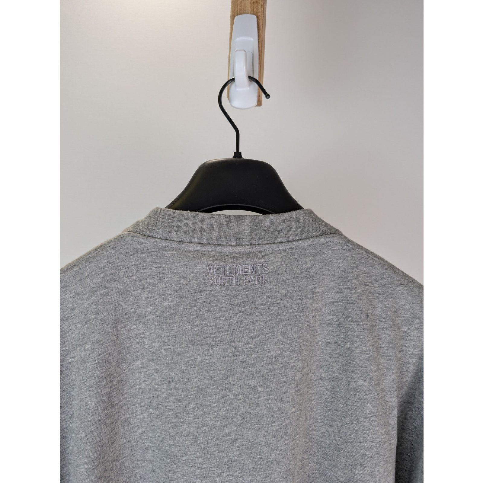 Vetements o1rshd1 Graphic Print Oversized T-Shirt in Grey Size US M / EU 48-50 / 2 - 15 Thumbnail