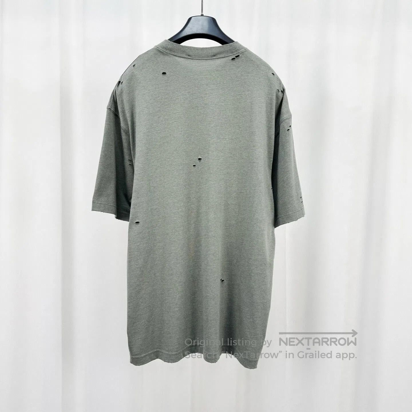 Acne Studios acne studios distressed letter short sleeve t-shirt. Size US S / EU 44-46 / 1 - 2 Thumbnail