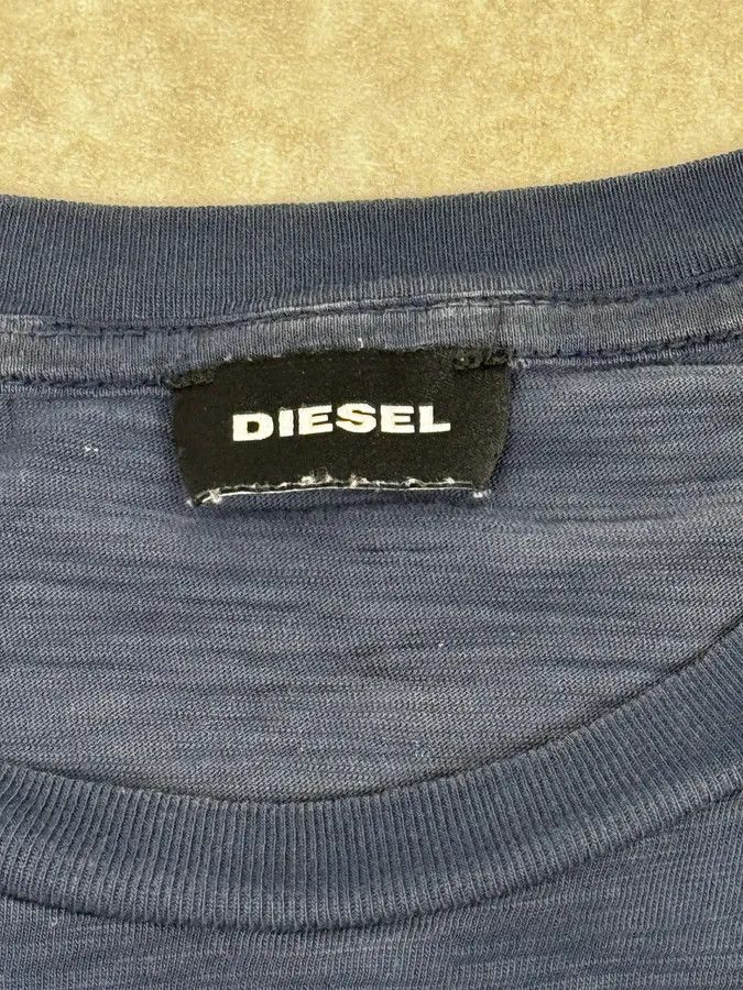 Diesel Diesel Navy Bacteria Graphic Print T-Shirt Size US M / EU 48-50 / 2 - 9 Thumbnail