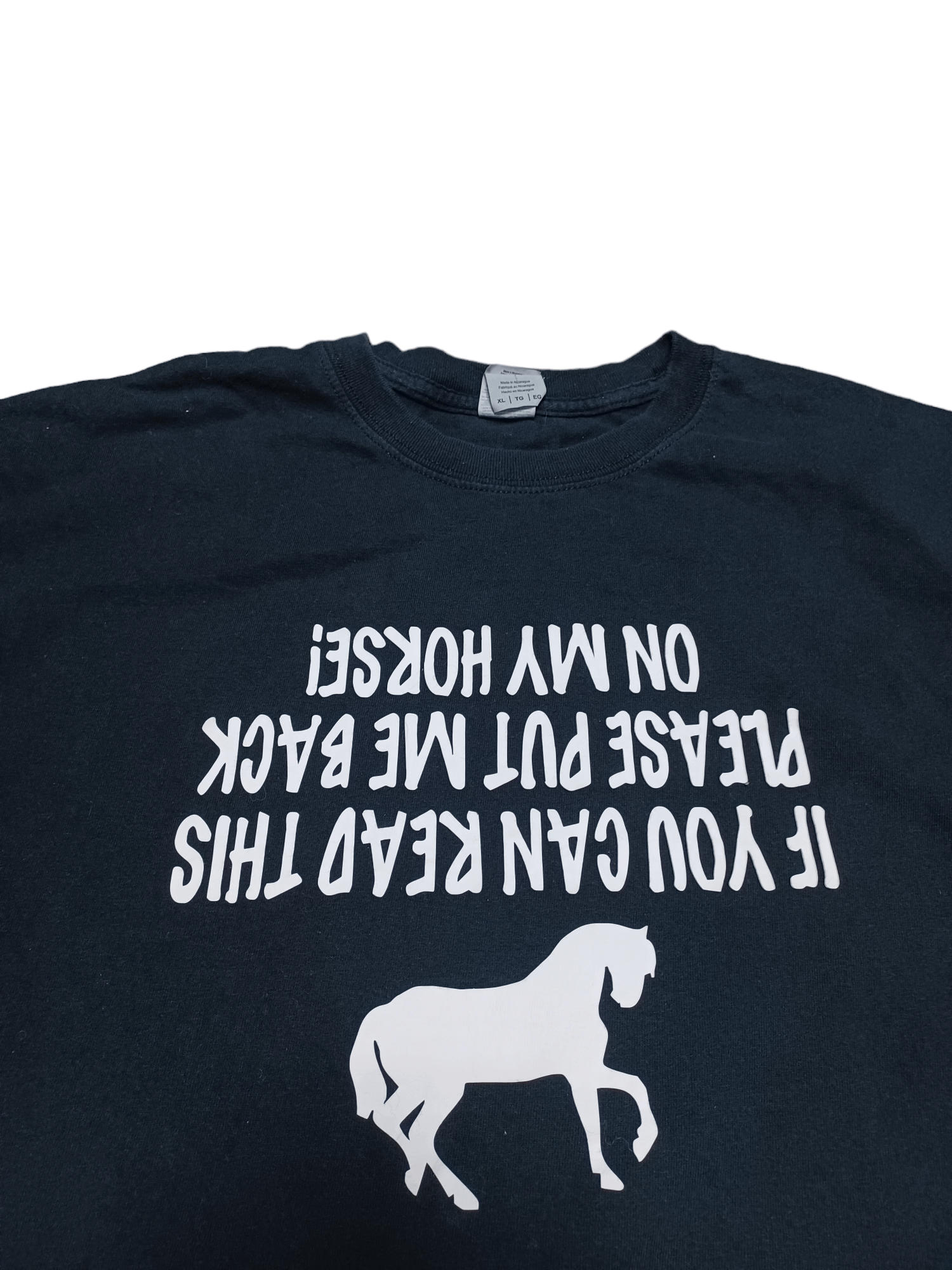 Gildan GILDAN CRAZY VINTAGE TRUE COWBOY HUMOR TEE Size US XL / EU 56 / 4 - 3 Thumbnail
